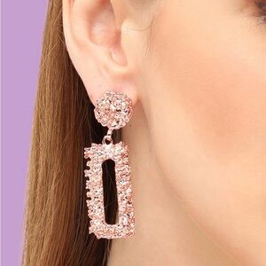 Vintage: Modern Statement Geometric
Dangle Earrings.